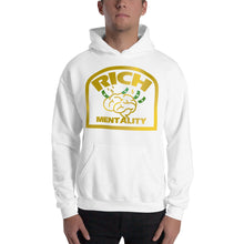 Load image into Gallery viewer, Unisex RM Gold Trim Hoodie
