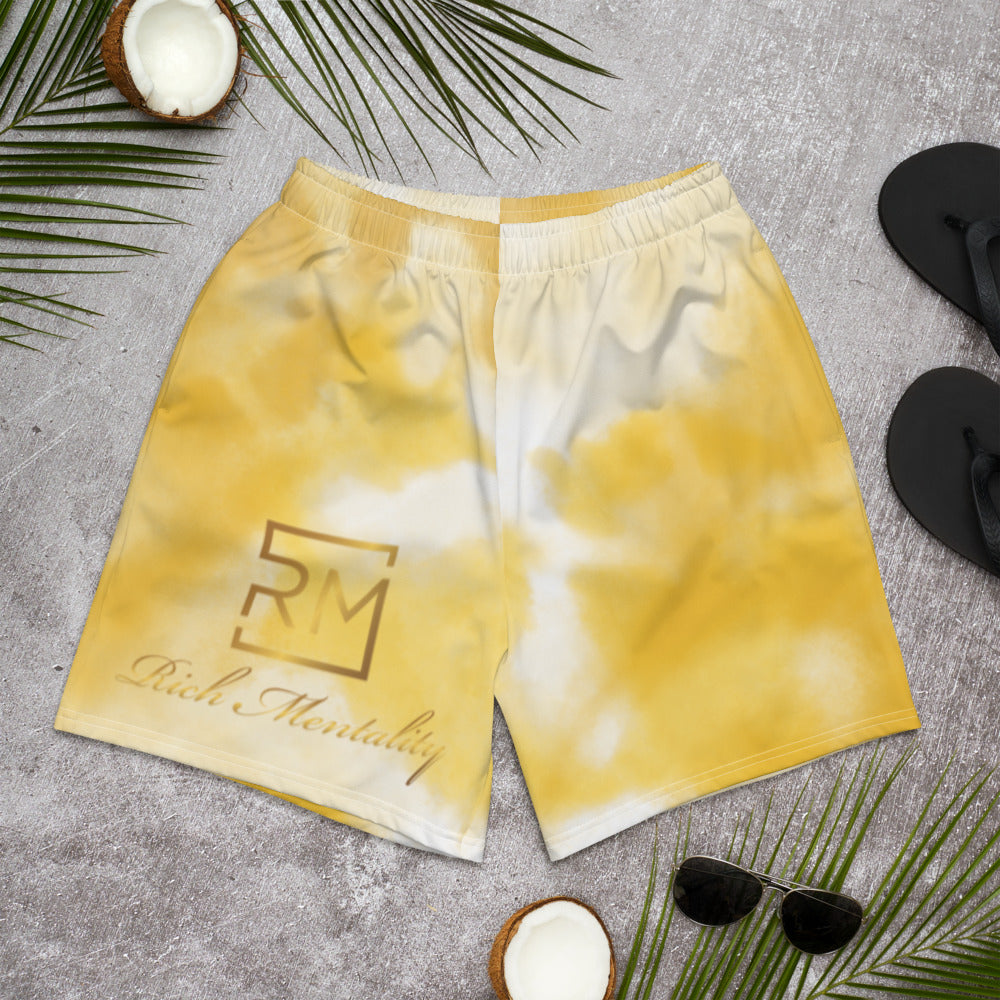 Yellow Tie Dye RM Trunks