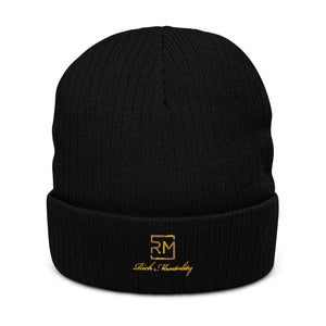 Luxury RM cuffed beanie